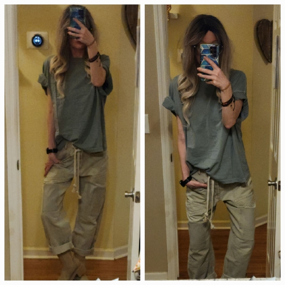 SOLD OUT ONLINE NWT Free People We The Free Moxie Pull On Barrel Jeans Size 25
